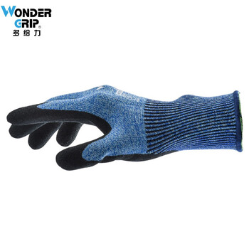 多给力（WonderGrip）WG-757芳纶防切割机械刀具金属玻璃操作汽车装配劳保手套 L 2双 定做
