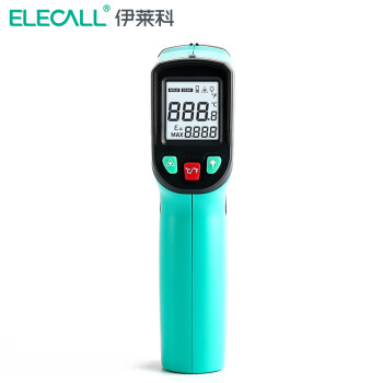 伊莱科(ELECALL)红外线测温仪 高精度测温枪彩屏数显手持式温度计 绿色 EIRT400A（-50-400℃） 7 