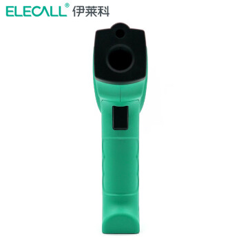 伊莱科(ELECALL)红外线测温仪 高精度测温枪彩屏数显手持式温度计 绿色 EIRT800（-50-800℃） 7 