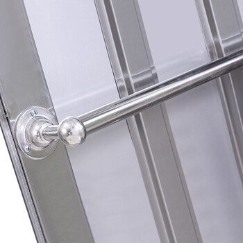 益美得 FH-1125  不锈钢清洁柜 保洁柜学校拖把扫把工具收纳柜  304不锈钢双门 厚度0.7MM