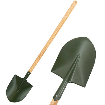 美消 消防救援大铁锹 冷轧钢板锹面 木质把手柄民用工具 大铁锹