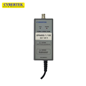 CYBERTEK/知用 (非标)柔性电流探头/罗氏线圈CP9600S(6kA,30MHz) 感应环连接线长1m,环周长100mm