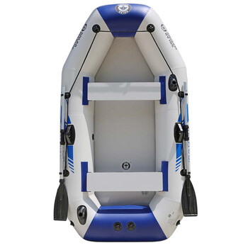 速澜【3.6米可坐6人+马达】冲锋舟快艇充气船橡皮艇加厚耐磨硬底双人皮划艇