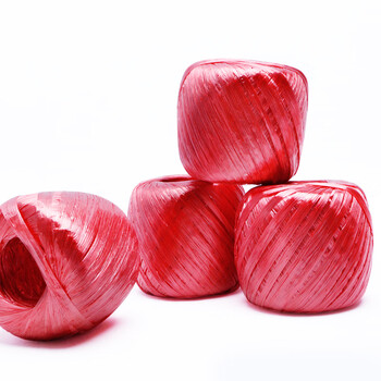 者也 6个全新料150克透明塑料绳草球打包绳红色捆扎绳捆绑绳包装绳尼龙绳加厚耐磨 混色