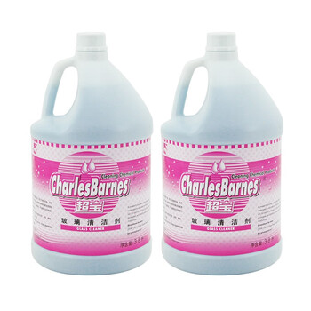 超宝（CHAOBAO）DFF022 玻璃清洁剂 酒店宾馆商用玻璃除污剂玻璃水 3.8L*1瓶