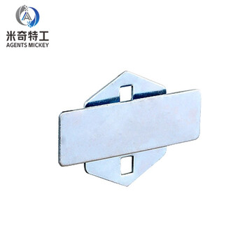 米奇特工 螺丝刀架挂钩 洞洞板方孔挂钩工具挂钩物料架挂钩 零件盒挂钩 （5个装）