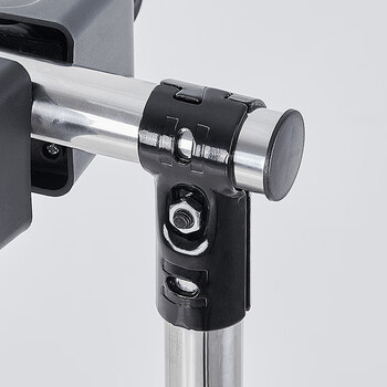 兰诗 WY3021 可移动拖把架墩布架挂架复合管不锈钢架子 20挂位24钩