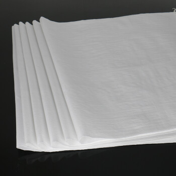 谋福（CNMF）989 白色编织袋蛇皮袋米袋定制袋子塑料打包袋面粉袋【白色标准款   40*62cm（50个）】