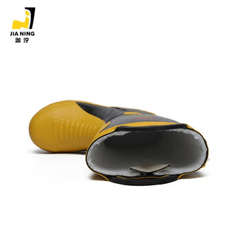 泇泞（JIA NING）RJX-25B 消防灭火防护靴 阻燃隔热防砸防刺穿耐酸碱 棉靴 48 
