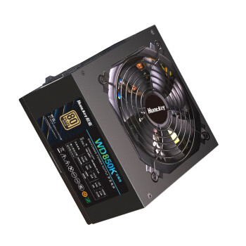 航嘉（Huntkey）WD850K全模组 金牌850W电脑电源（80PLUS金牌/单路70.8A/原生PCIe5.0/全电压/LLC+SR+DC-DC）