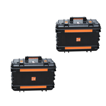 老A LAOA 手提仪表箱安全箱防水箱仪器箱防震箱工具箱18英寸带保护隔层LA115318 量大企业定制