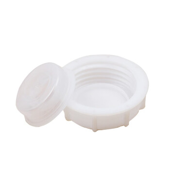 兰诗（LAUTEE）BS-645水桶化工桶塑料桶酵素桶储水桶堆码桶 加厚20升白色