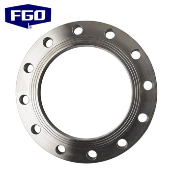 FGO 304不锈钢法兰套装 1片法兰+配套螺丝螺帽+1片金属垫片 1.6MPa DN250