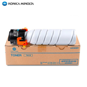 KONICA MINOLTA柯尼卡美能达  205i/225i 约0.54万页无忧畅印耗材包 黑色标容墨粉盒碳粉 TN119