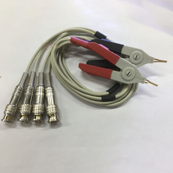 诠华 电感测试仪1062 LCR数字电桥LCZ电感表连接线测试夹配件通用
