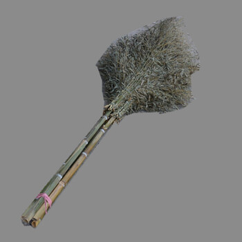 京安通带竹杆加大加厚竹扫帚