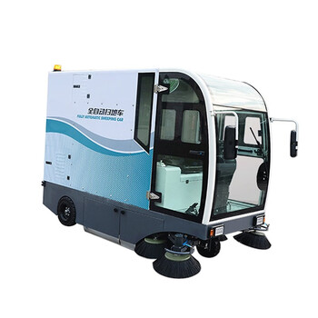 苏识 QJ0108 全封闭驾驶式环卫扫地车道路石子清扫车园区物业电动扫地车