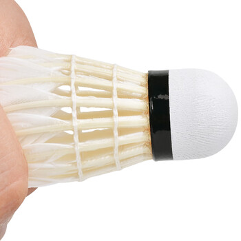 李宁LI-NING羽毛球12只装比赛球精选鸭毛耐打球飞行稳定77速AC15