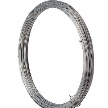 鸣固 镀锌铁丝 防锈电镀铁丝 晾衣绳挂窗帘工地建筑细铁丝线 22号1斤（直径0.75mm）约85米 ZA1219