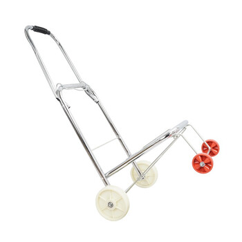 元汗693可折叠铝合金购物车 4轮买菜车手拉车手推车小拖车拉货行李搬运车 定制