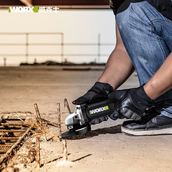 威克士（WORX） WU810多功能角磨机切割手磨机抛光打磨手砂轮电动工具750W100MM
