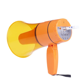 雷公王CR-67 喊话器多功能宣传录音喊话喇叭户外手持可充电蓝牙叫卖摆摊 橙色 官方标配+1块锂电池