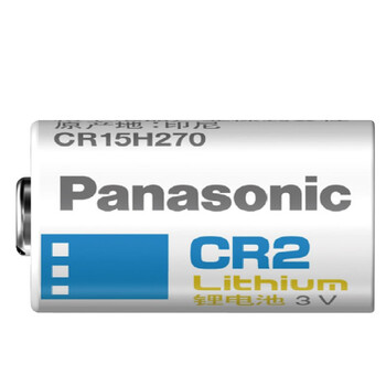 松下（Panasonic）CR2/CR15H270进口锂筒电池3V适用于拍立得仪器仪表电子锁感应洁具CR2-CH 一节不可充电