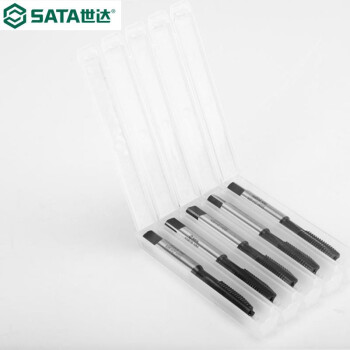 世达 SATA 50612 5件套高速钢粗牙机用丝锥M12x1.75MM