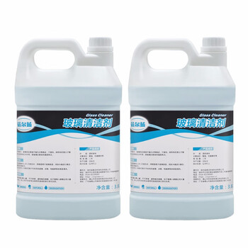 蓓尔蓝 BEL006 玻璃清洁剂 玻璃镜子屏幕去污清洁剂 3.8L*4瓶