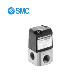 SMC VT315-024D 3通电磁阀 直动式座阀VT315系列 弹性密封气动元件 SMC官方直销