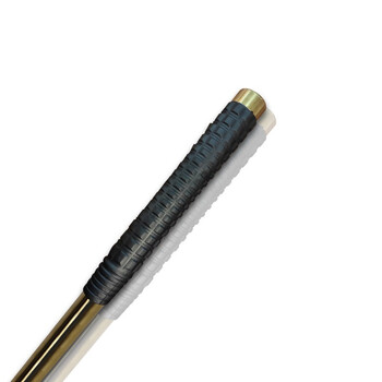 企桥 防暴伸缩棍 车载防身工具 防护三节钢笔伸缩甩辊甩鞭 伸缩棍 金色