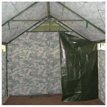 雅恪尚 野营大型野战厕所应急救援帐篷6*3m单帐篷施工帐篷
