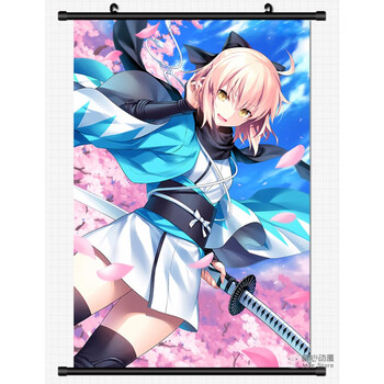 fatesaberfgo黑贞超大动漫海报墙纸壁纸挂画集二次元周边051001款60