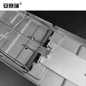 安赛瑞 老鼠夹捕鼠器 商用铁质强力高灵敏 19×8cm 530475
