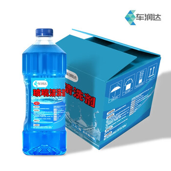 车润达 玻璃水 玻璃清洗剂-40℃ 1.8L(9瓶/箱) 1瓶