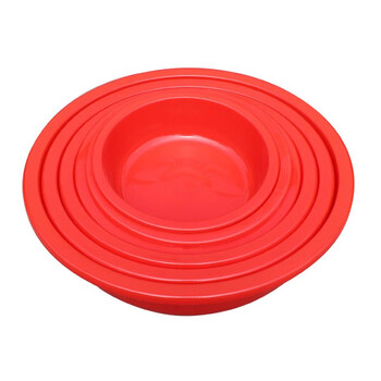 万尊 加厚塑料盆水盆废液盆圆盆养殖盆多功能物料盆4号500*360*135mm