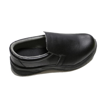 者也（ZYE）防静电安全鞋防砸防刺穿钢包头劳保鞋食品厂防滑车间无尘洁净鞋 黑色 42码