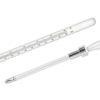 匡建仪表（CONJANT）石油玻璃温度计 GB-6 1支 0-60℃精密棒式测温仪 工业化工实验室用 可过检 GB-6 