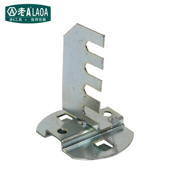 老A LAOA LA11401-o货架挂钩配件展示架挂钩工具货架挂钩 钢锯挂架75mm(5支装) 量大定制