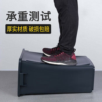 领象 大垃圾桶大号商用环卫户外带盖翻盖室内外塑料弹盖医疗酒店小区垃圾桶垃圾箱 灰色20L 