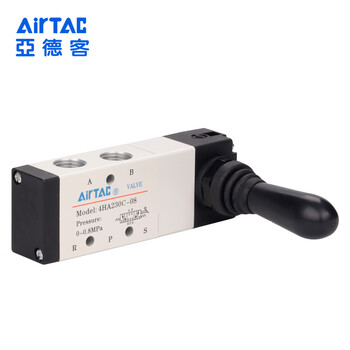 亚德客 AIRTAC 亚德客二位五通手动阀 4HA210-08