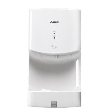 艾克（AIKE）单面感应高速干手机 卫生间挂壁式烘手器 白色 AK2630T