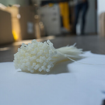 飞尔（FLYER）白色尼龙扎带 7.6×300mm 自锁式尼龙捆扎带 尼龙扎线带 理线带【100根】