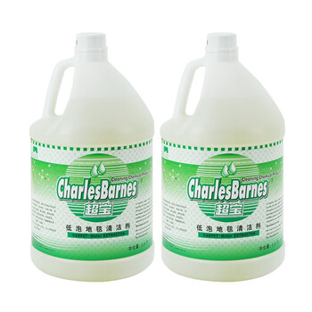 超宝（CHAOBAO）DFF008 低泡地毯清洁剂 地垫地毯清洗剂 3.8L*1瓶