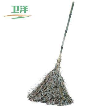 卫洋 WYH-001手工扫把大号小扫把 竹扫把 小笤帚  清洁扫把 环卫工扫把竹竿精加工小扫把