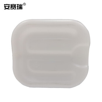 安赛瑞 塑料桶堆码桶（25L） 化工桶油桶废液桶密封塑料桶存水桶带盖方桶 白色 500010
