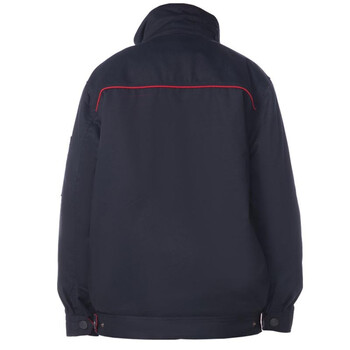 理联 LN-1609 冬季劳保棉衣外套 女款-藏蓝色 XL