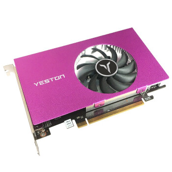 盈通 （yeston）RX550 4G 4HDMI 4屏显卡 GB 全高 支持HDMI直连 支持转接VGA及DVI-D输出 专业多屏显卡
