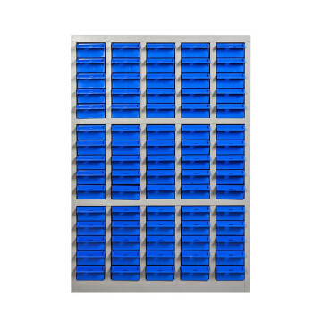 贺曼75抽蓝色不带门零件柜元件柜抽屉式工具柜零件盒螺丝分类存储柜物料柜