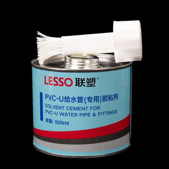联塑 PVC-U环保给水用胶粘剂500ml给水管胶水